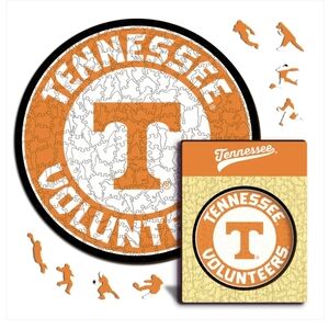 NIB sealed Iconic Puzzles Tennessee Volunteers wooden puzzle